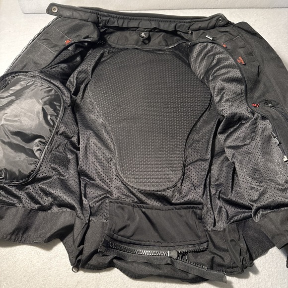 Speed and Strength Radar Love Mesh Motorcycle Jacket Gray Women's Size Medium - Picture 4 of 10